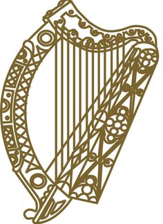 Harp, Irish celtic and Irish