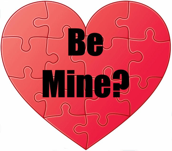 Printable Heart-Shaped Puzzles for Valentine's Day | ? RomanceStuck.