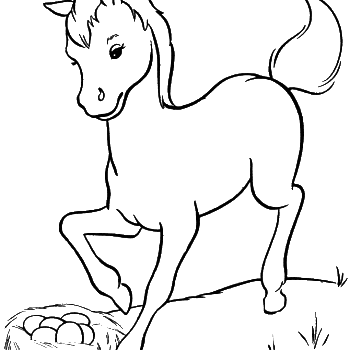 A Collection Of Stray Horse Coloring Pages - Horse Coloring Pages ...