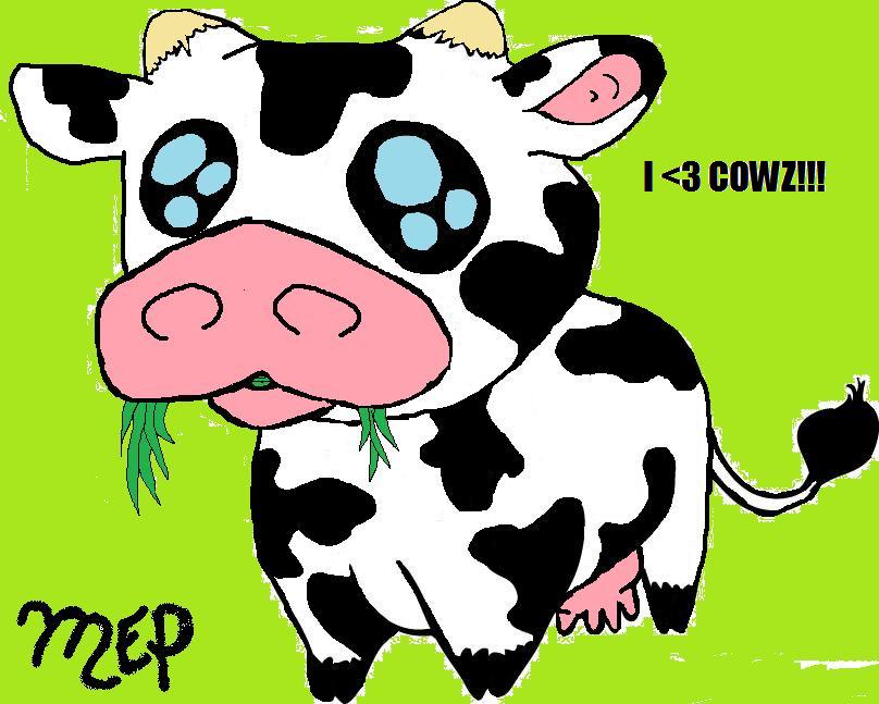 Cute Cow Drawing - maddyphill © 2013 - Mar 26, 2011