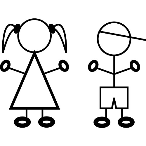 Stick People Clip Art - Free Clipart Images