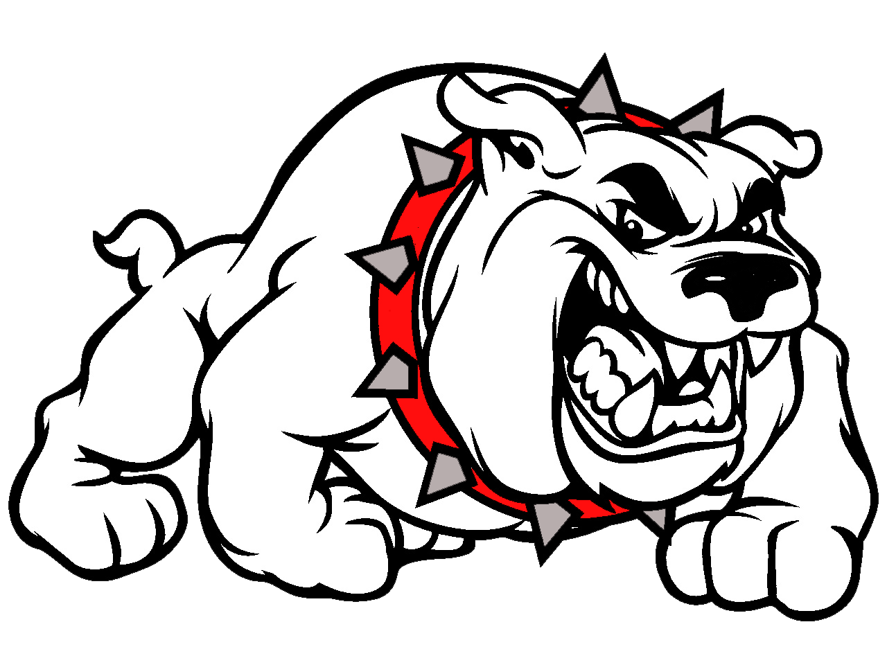 Bulldog Mascot Basketball - Free Clipart Images