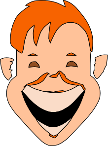 Extreme Laugh Clip Art - vector clip art online ...