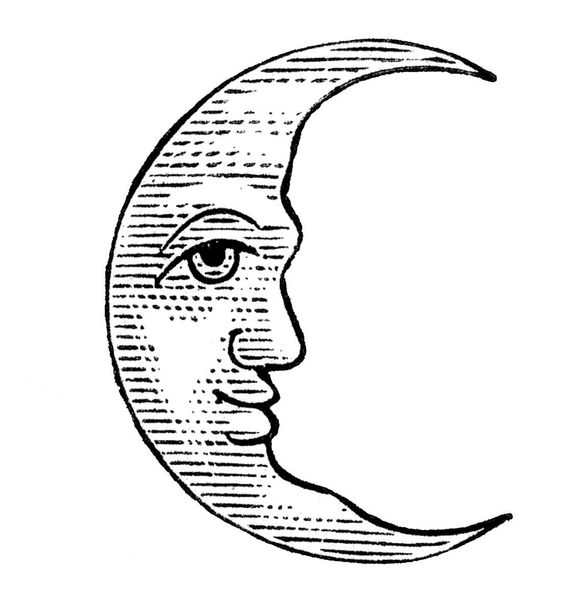 Crescent Moon Clip Art