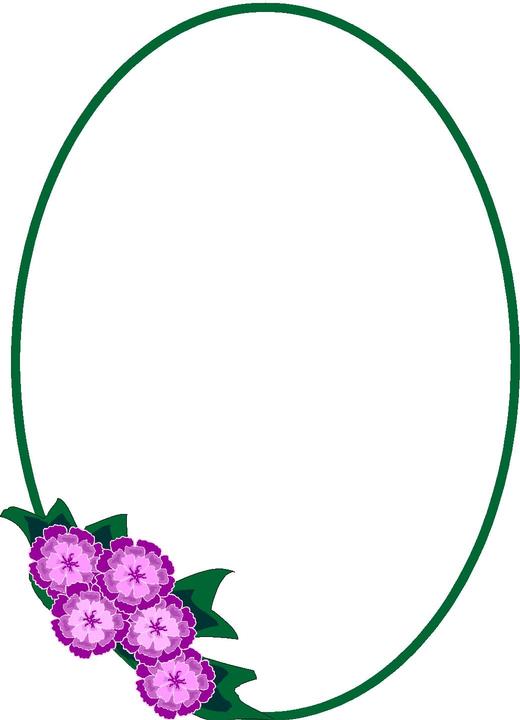 Flower Frame Clipart | Free Download Clip Art | Free Clip Art | on ...