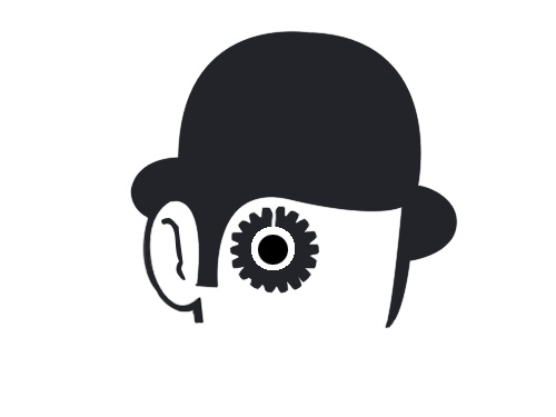 Clockwork Orange stencil template | Schablonen / Stencils | Pinterest