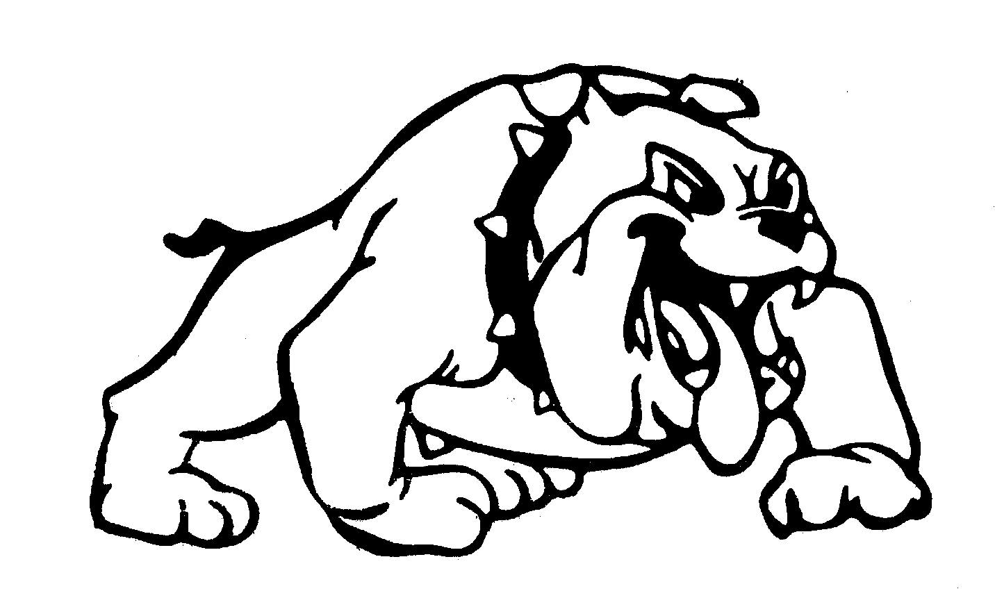 Images For > Bulldog Football Drawings