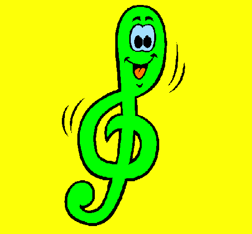 Treble Clef Coloring Page - ClipArt Best