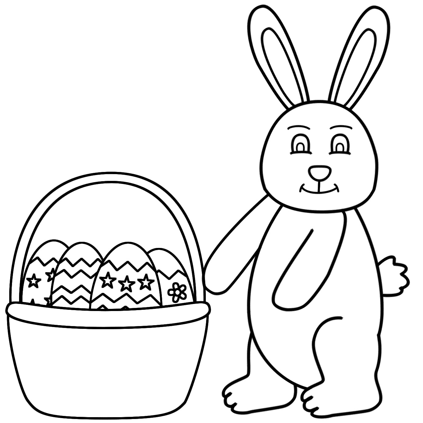 Images of Easter Bunny Basket - Jefney