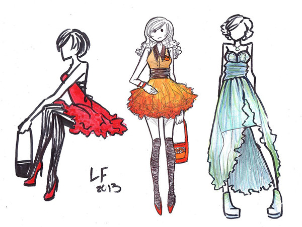 50+ Best Fashion Design Sketches for your Inspiration | Free ...