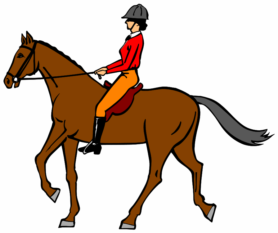 Free clipart english horse line clip art