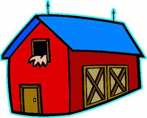 Red Barn Clipart