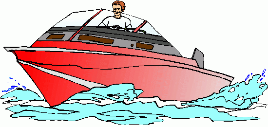 Cartoon boat clipart