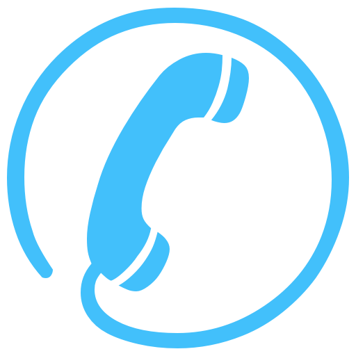 12 Contact Us Icon Blue Images - Contact Information Icon ...