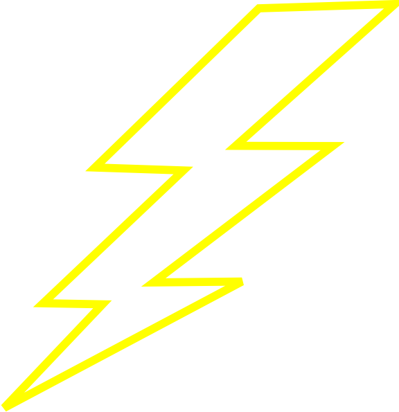 Pictures of lightning bolts clip art