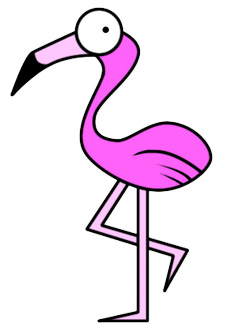 Flamingo Clip Art Free - Free Clipart Images