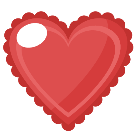 Cute valentine heart clipart