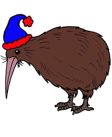 Kiwi 2 Coloring Pages for Kids to Color and Print