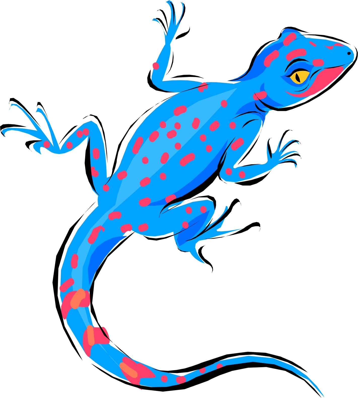 Cartoon Lizards - ClipArt Best