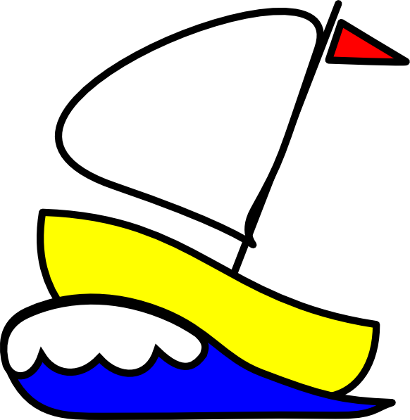 Cartoon Sail Boat - ClipArt Best