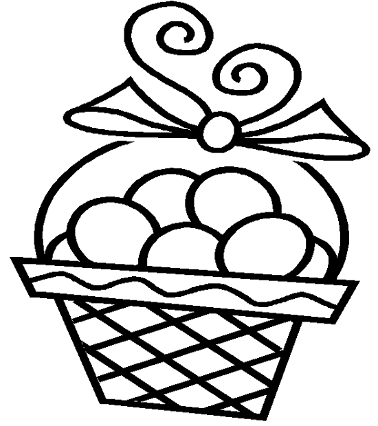 Simple Easter Baskets To Draw - ClipArt Best