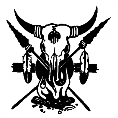 Cow Skull Decal, Indian Decal