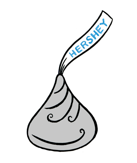 Hershey Kiss Printable