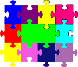 Jesus jigsaw puzzle clipart