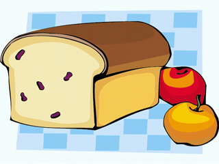 Baked bread clipart