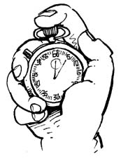 Cartoon Stopwatch Clipart