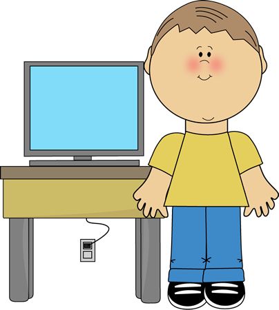 Technology in the classroom free clipart