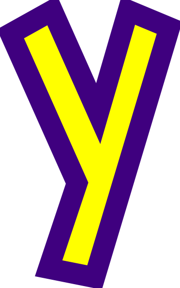 Letters Of Y In Yellow - ClipArt Best