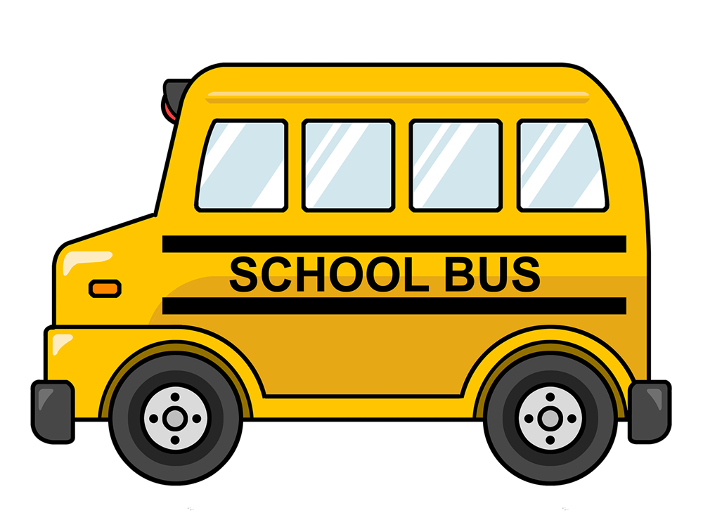 School bus clipart for kids
