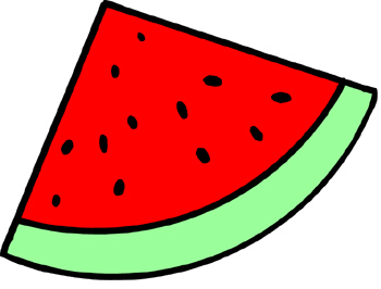 Watermelon clip art - Clipartix