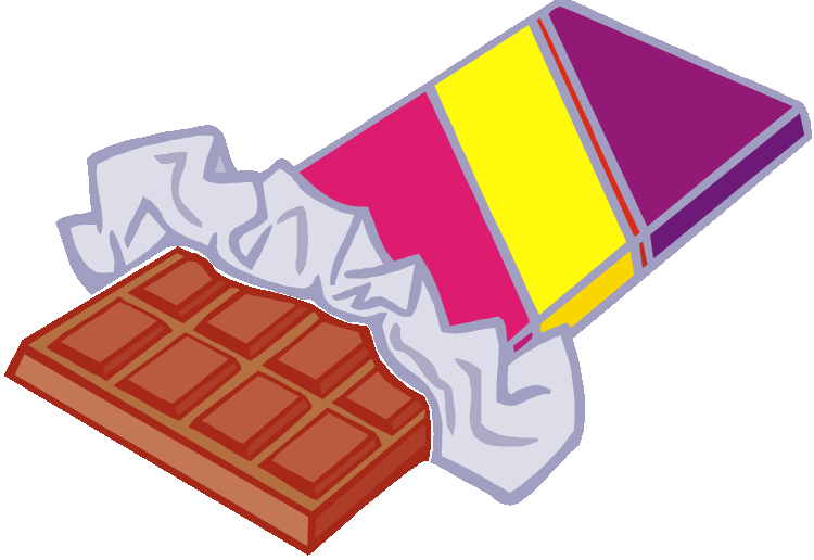 Chocolate Bar Clip Art - Tumundografico