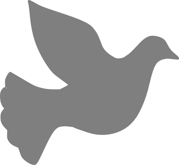 Dove clipart vector