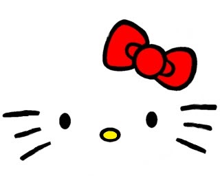 Hello Kitty Face - ClipArt Best