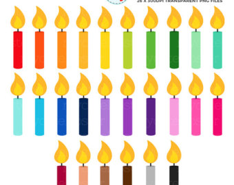 rainbow candles – Etsy