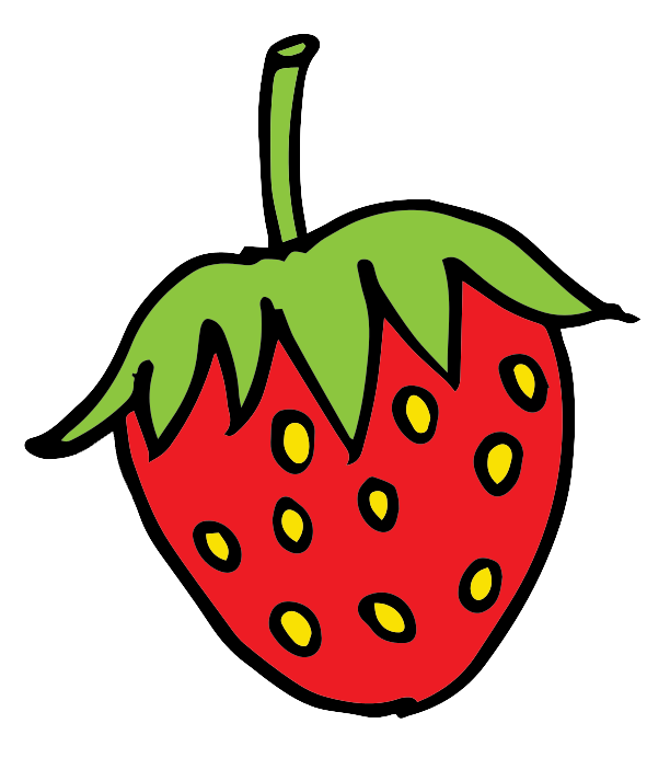 Cartoon Strawberry Clipart