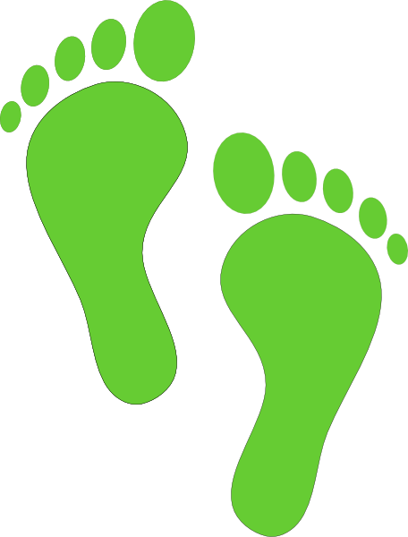 Clipart Footprints - Tumundografico