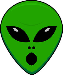 Alien Face Vector - ClipArt Best