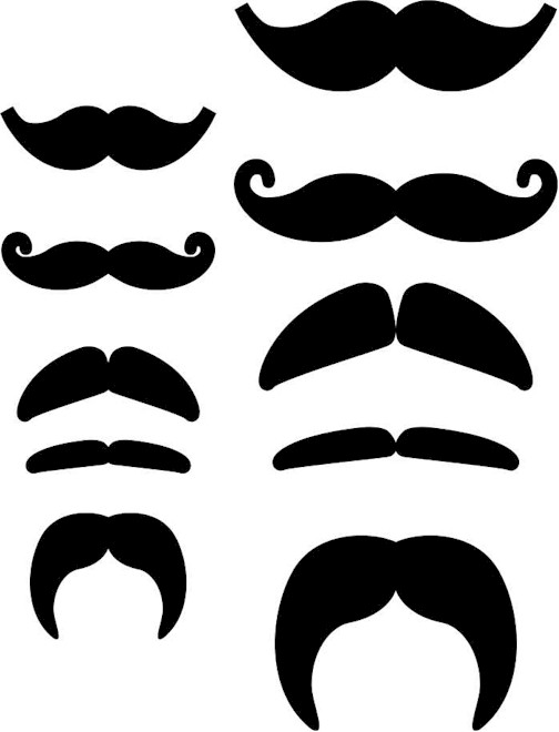 Mustache Print — Crafthubs