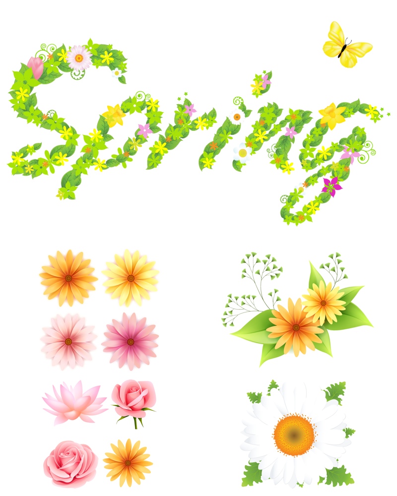 Flower Vector Art | Free Download Clip Art | Free Clip Art | on ...