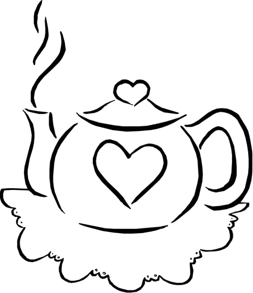 Little Teapot Coloring Page | Coloring Pages