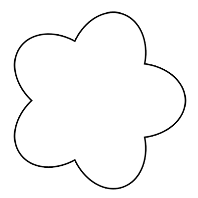 Outline flower clipart - ClipartFox