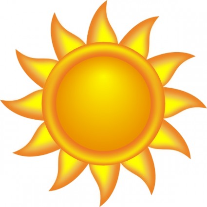 Sun picture clip art