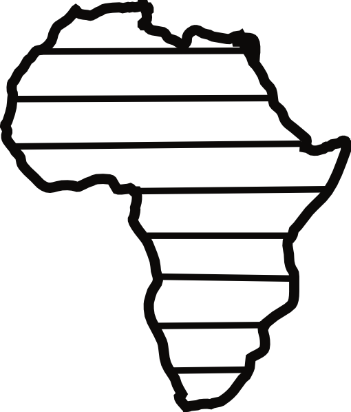 Africa Outline Clip Art - vector clip art online ...