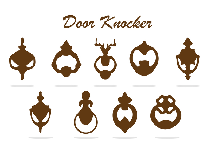 FREE DOOR KNOCKER VECTOR - Download Free Vector Art, Stock ...