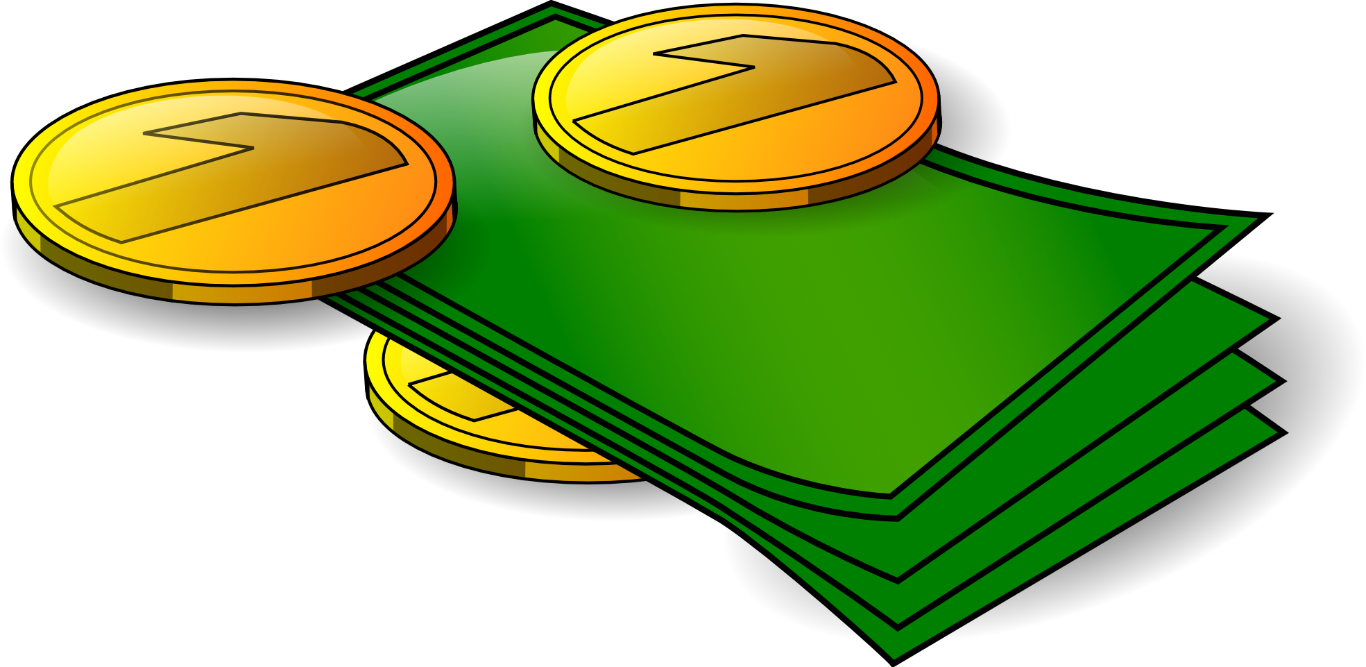 Pot Of Money Clipart