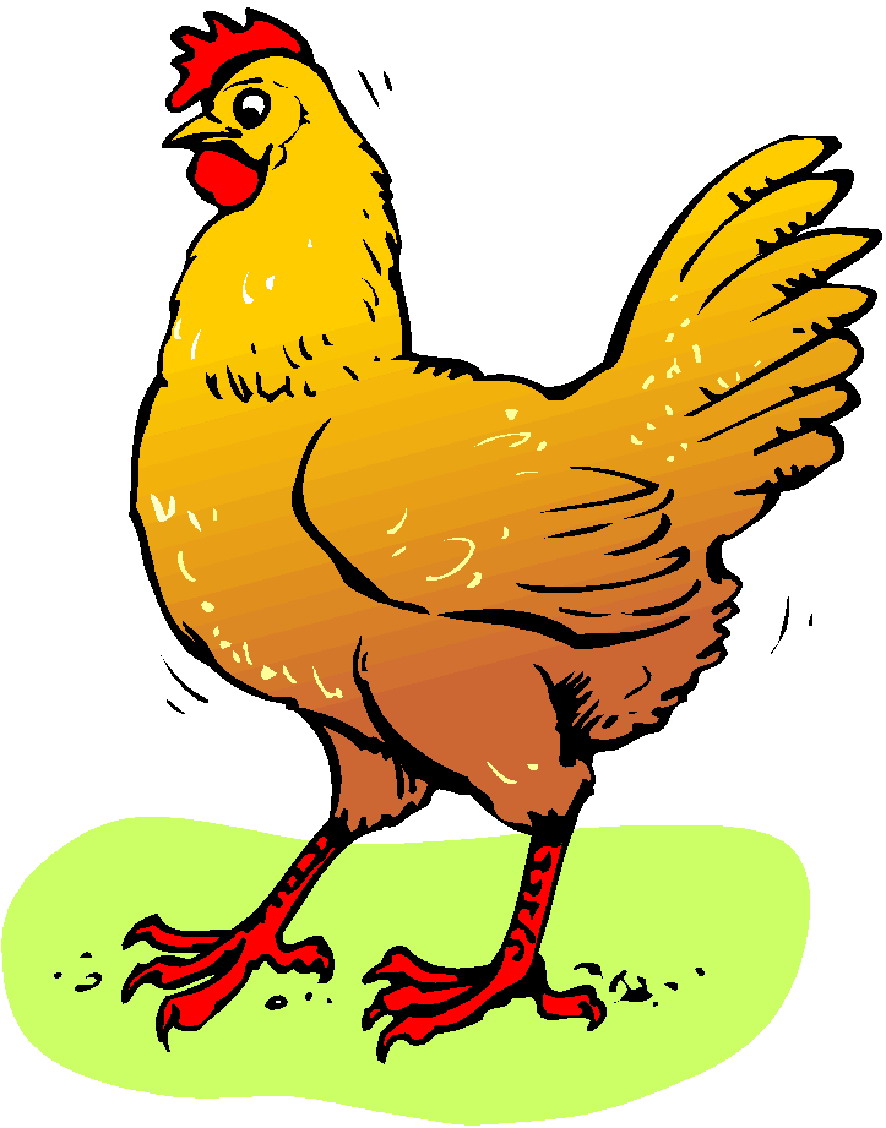 Small chicken clipart